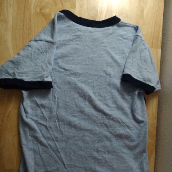 Vintage 70s Champion International Swimming Hall Of Fame Ringer T-Shirt - Picture 6 of 7